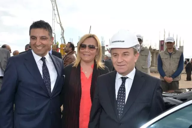 Antalya'da OSB'ye Yapılacak Caminin Temeli Atıldı Antalya'da OSB'ye Yapılacak Caminin Temeli Atıldı