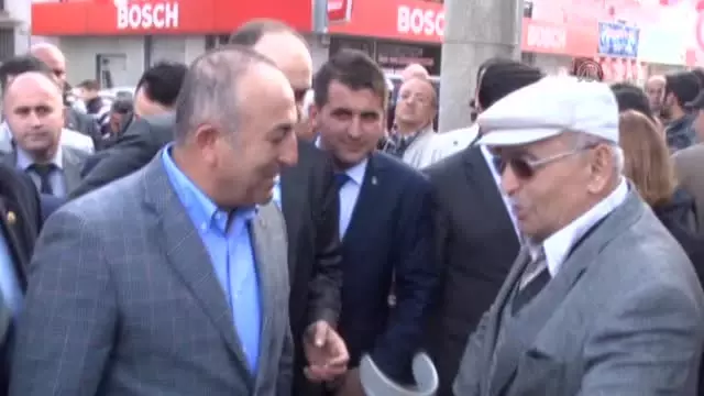 Avrupa Birliği Bakanı ve Başmüzakereci Çavuşoğlu, Burdur'da