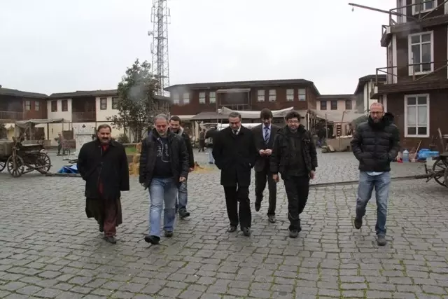 Vali Ali İhsan Su, Bir Yusuf Masalı Dizisi Setinde
