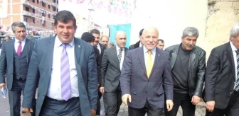 AK Parti Büyükşehir Belediye Başkan Adayı Sekmen Hınıs'ta…