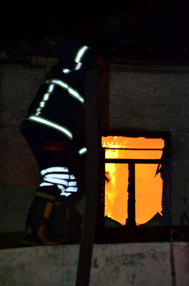 Bodrum�da Ev Yangını Haberler