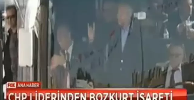Kılıçdaroğlu, Bozkurt İşareti Yaptı - Haberler
