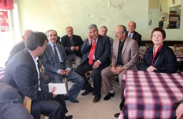 CHP'li Sarı Mardin'de Esnafı Ziyaret Etti