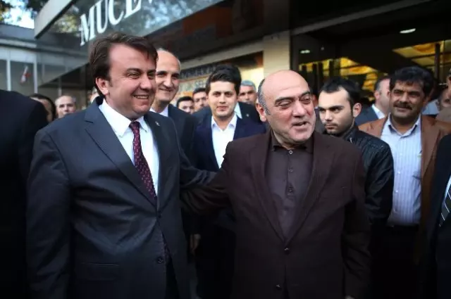 Akgemci'den Erkoç'a Tebrik Ziyareti