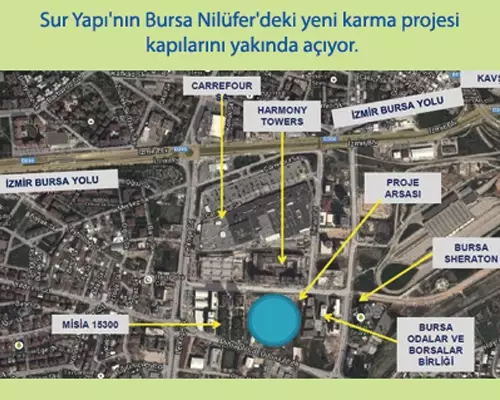 Sur Yapi Nin Bursa Nilufer Deki Yeni Projesi Kapilarini Yakinda Aciyor Haberler