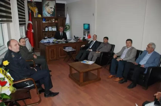 Çaycuma Kaymakamı Yaman'dan Başkan Kantarcı'ya Ziyaret