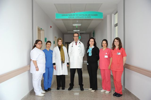 Baü Tıp Hakültesi Çocuk Sağlığı ve Hastalıkları Servisi Hizmete Açıldı
