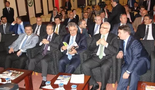 Bakanlar Mehdi Eker ve Hayati Yazıcı Rize'de