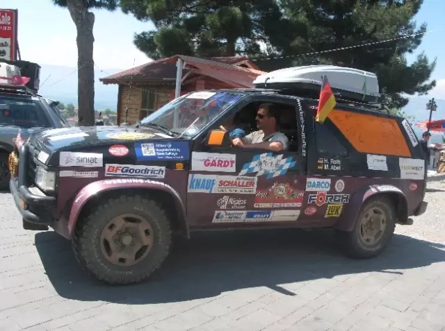 Barış Rallicileri Niksar'dan Geçti Barış Rallicileri Niksar'dan Geçti