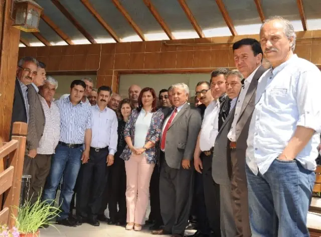 Başkan Çerçioğlu Buharkentli Muhtarlarla Buluştu