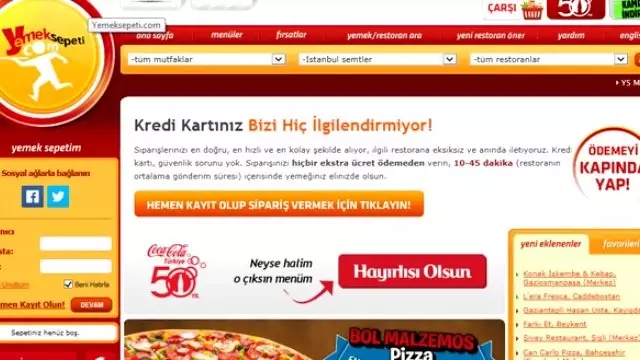 Yemeksepeti Nde Yeni Coca Cola Kampanyasi Haberler