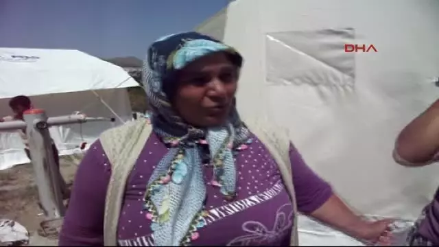 Gökçeadalılar Barınma Sorununu Çadırlarla Çözdü