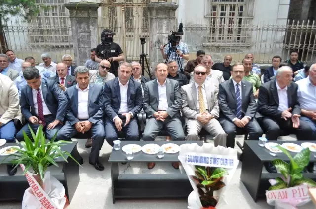 Bafra'da Kırmızı Et Üreticileri Birliği Hizmet Binası Açıldı