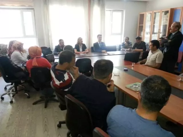Anadolu Eğitim Sendikası Heyetinin Van Ziyareti