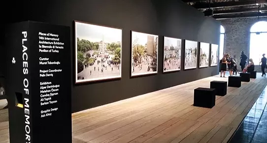 Venedik Mimarlık Bienali'nde Türkiye Pavyonu Açıldı Venedik Mimarlık Bienali'nde Türkiye Pavyonu Açıldı
