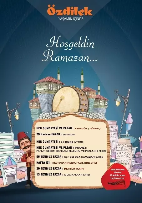 Özdilek'te Ramazan Nostaljisi