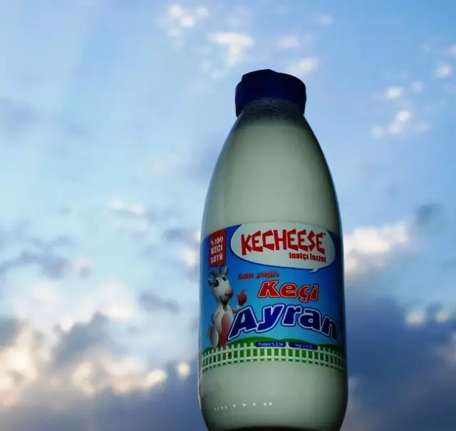 Keçi Sütünden Ayran Üretti Keçi Sütünden Ayran Üretti