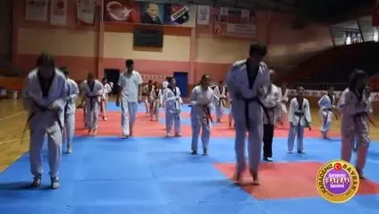 Filistinli Tekandocular Orduda Karadeniz Bayrak Video