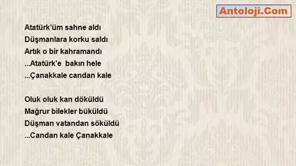 mehmet kindap canakkale candan kale