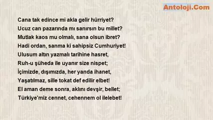 yucel terkanlioglu cumhuriyet akrostis