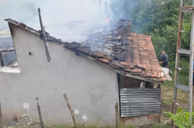 Ordu�da Ev Yangını Ordu