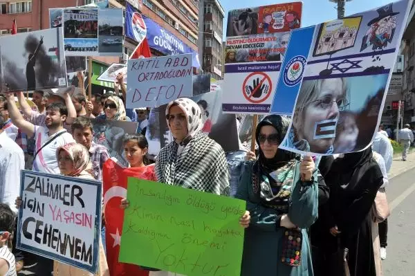 Zonguldak'ta İsrail Protestosu - Haber