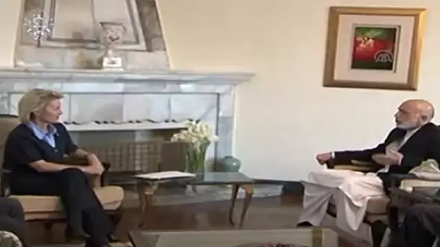 Almanya Savunma Bakanı von der Leyen, Afganistan'da Almanya Savunma Bakanı von der Leyen, Afganistan'da