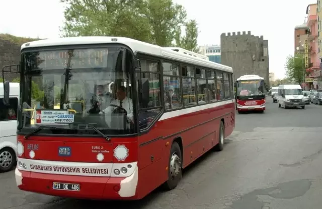 Diyarbakır�da Bayram Boyunca Otobüsler Ücretsiz Olacak Haber