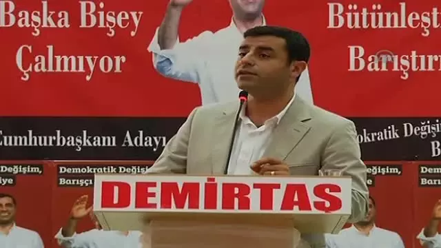 Demirtaş: ''O koltuk, sizin, bizim malımızdır'' - - Haber