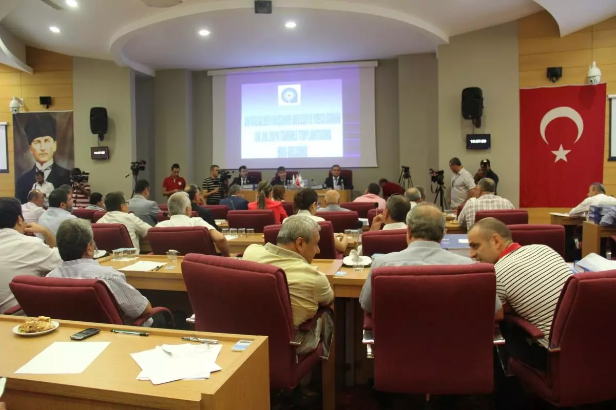 Antalya Buyuksehir Belediye Meclisi Toplantisi Haber
