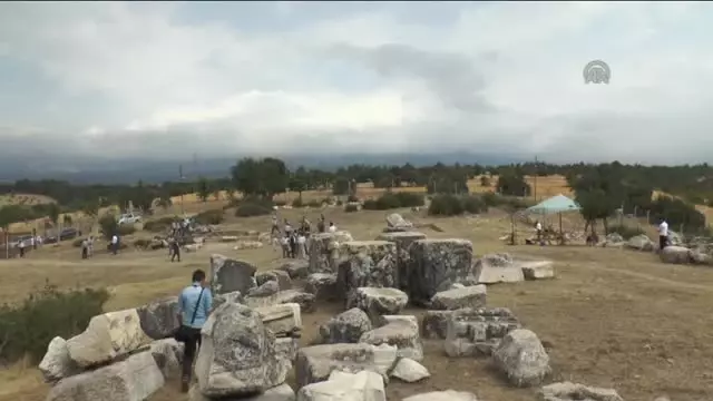 Denizli'de Herakleia Hieronu'nda Kazı Çalışması Başladı