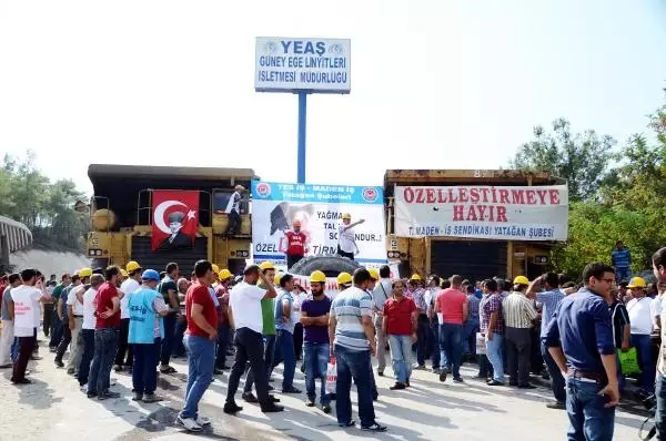 Yeniköy ve Yatağan İşçilerinden İşyeri Nöbeti Yeniköy ve Yatağan İşçilerinden İşyeri Nöbeti