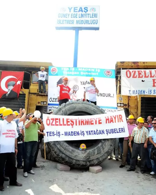 Yeniköy ve Yatağan İşçilerinden İşyeri Nöbeti Yeniköy ve Yatağan İşçilerinden İşyeri Nöbeti