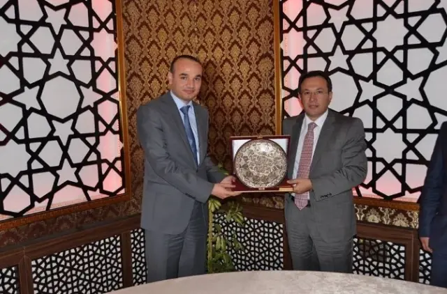 Kaymakamlara Veda Yemeği Düzenlendi Kaymakamlara Veda Yemeği Düzenlendi