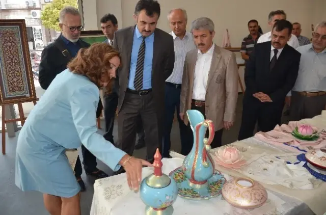 Şehbal Sanat Merkezi İlk Sergisini Açtı Şehbal Sanat Merkezi İlk Sergisini Açtı
