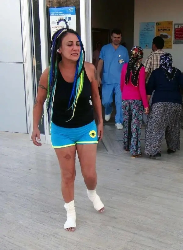 Özlem Tekin, Fethiye�de Hastanelik Oldu Haberler