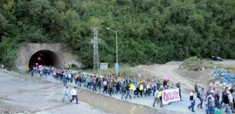 Madenciler Ereğli'den Zonguldak'a Yürüyor (4)