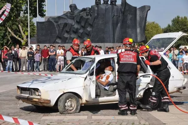 Gaziantep'te Yangın Söndürme ve Kurtarma Tatbikatı - Haber