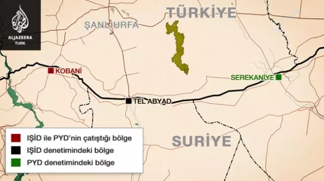 Kobani'ye Koridor Açın