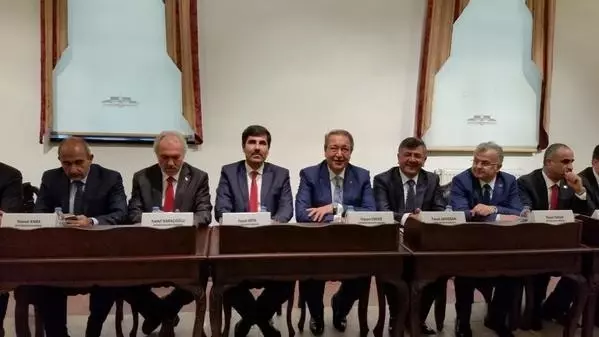 Başkan Asya, Belediye Başkanları Toplantısına Katıldı Başkan Asya, Belediye Başkanları Toplantısına Katıldı