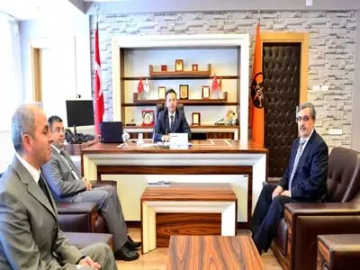 Vali Aksoy, İki Kurumdan Brifing Aldı Vali Aksoy, İki Kurumdan Brifing Aldı