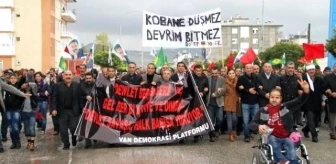 Van'da Kobani Yürüyüşü