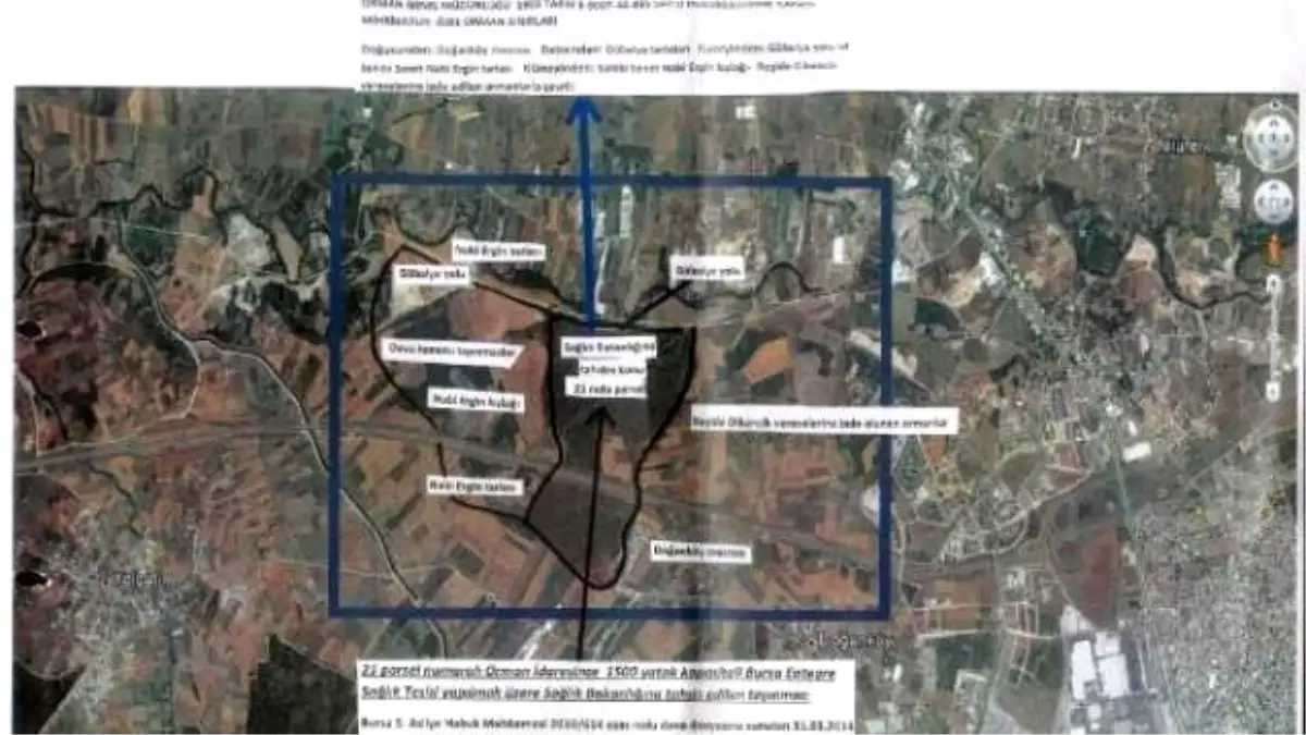 Bursa Sehir Hastanesi Arazisi Onundeki Engel Kalkiyor Haberler