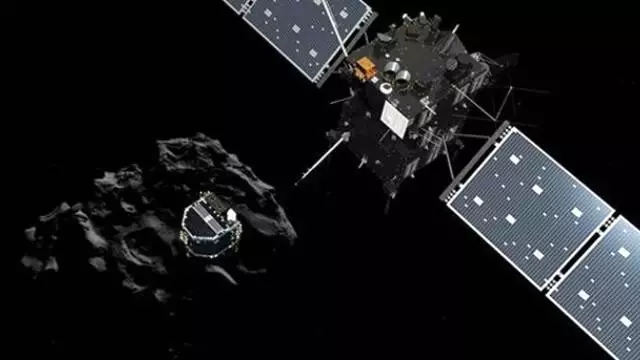 'Philae' Keşif Aracı Kuyruklu Yıldıza İndi 'Philae' Keşif Aracı Kuyruklu Yıldıza İndi
