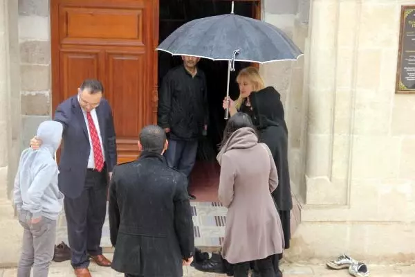Nastassja Kınskı, Malatya'da Ulu Cami'ye Hayran Kaldı Nastassja Kınskı, Malatya'da Ulu Cami'ye Hayran Kaldı