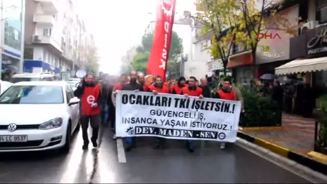 Dünya Madenciler Gününde Soma'da Yürüyüş