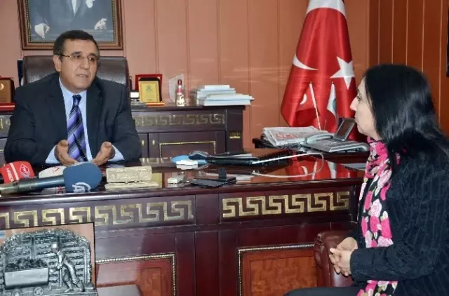 Soma Kaymakamı'ndan Hdp Eş Başkanı ve Heyetine Ders Gibi Cevaplar