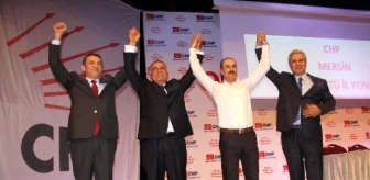 CHP Mersin'de Üç Aday İl Başkanlığı İçin Yarışıyor