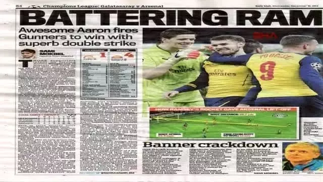 İngiliz Basınından Galatasaray-Arsenal Maçına Dikkat Çeken Notlar