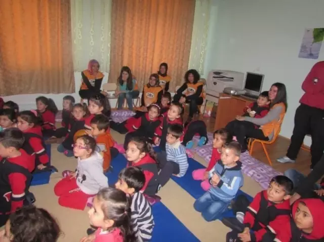 Tema Tomarza Miniklere Eğitim Verdi Tema Tomarza Miniklere Eğitim Verdi